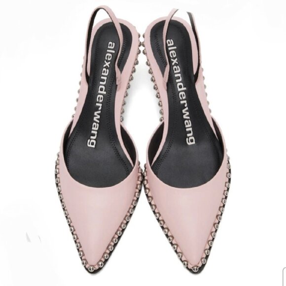 Designer Alexander Wang Rina Pink low heels NWT Size 8...